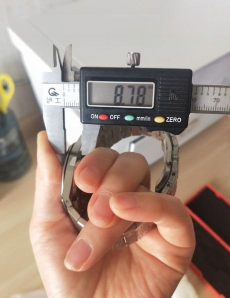 

zf xf factory watch wristwatches blue 39mm v5 jumbo extra-thin 15202 15202st 904l steel waterproof cal.2121 movement mechanical automatic me, Slivery;brown