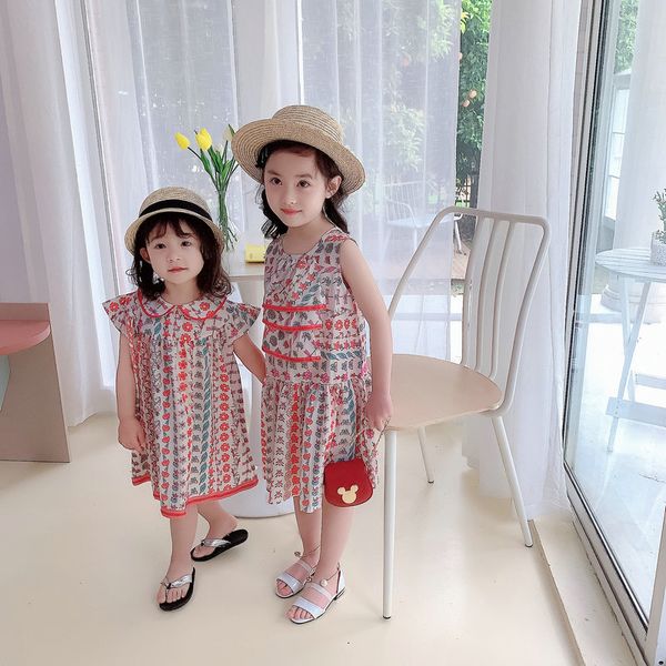 

Girl Dress Kids Baby Clothes 2022 Beautiful Spring Summer Toddler Outwear Prom Party Uniform Dresses Cotton Children Clothing, Five pairs