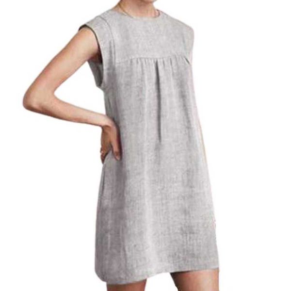 

summer cat women's dress around the neck short mouth stitches casual loose effects color midi, Black;gray