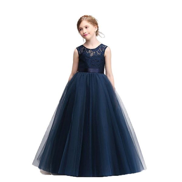 

girl's dresses kids lace girls dress for wedding and party evening girl sleeveless costume princess vestidos children robe fille mbd092, Red;yellow