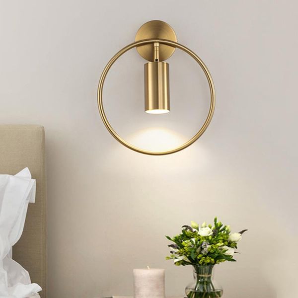 

wall lamp led 5w ac110v 220v living room bedroom bedside light adjustable indoor dining corridor spot lighting