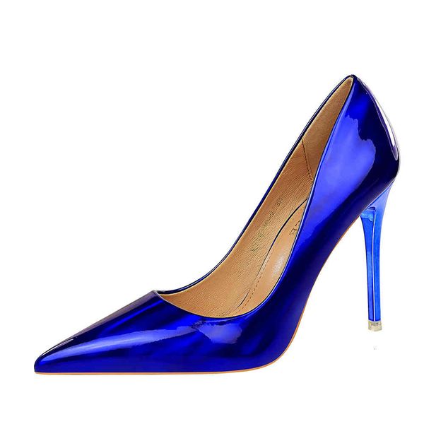 

sandals pu leather thin heels office women shoes pumps fashion high shoe women's pointed toe mujer g0294 afdz, Black