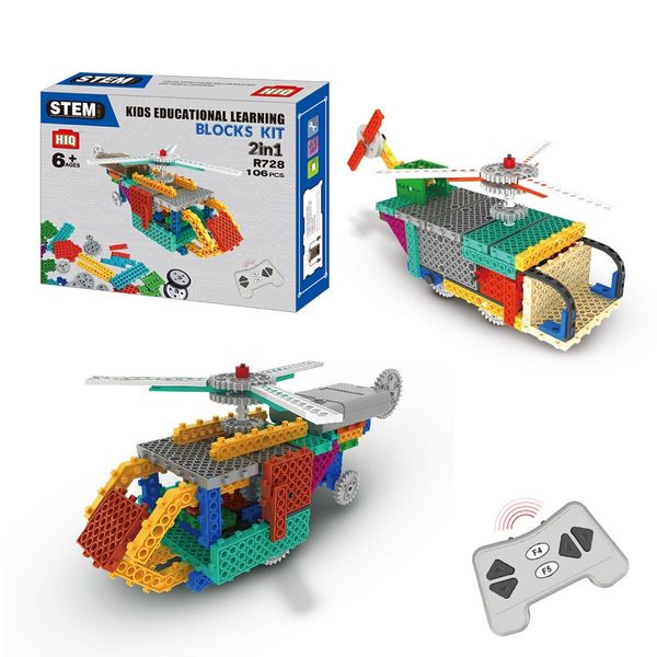 

diy robot kits building blocks toys emote control robot rc blocks technic stem education toys children creative toys kids gifts