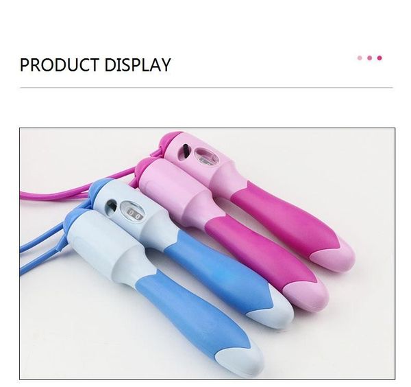 

jump ropes heavy weight speed skipping rope led display digital smart with counter