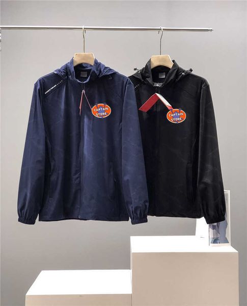 

men's jackets branded north outdoor windproof hoodie premium nylon fabric couple models sunscreen size xl-4xl (203374), Black;brown