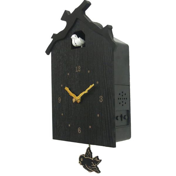 

cuckoos clock wooden house wall clocks modern simple hanging home decor b1