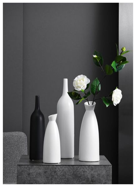 

vases flower vase nordic style ceramic decor ornaments home creative living room deskdecoration pot