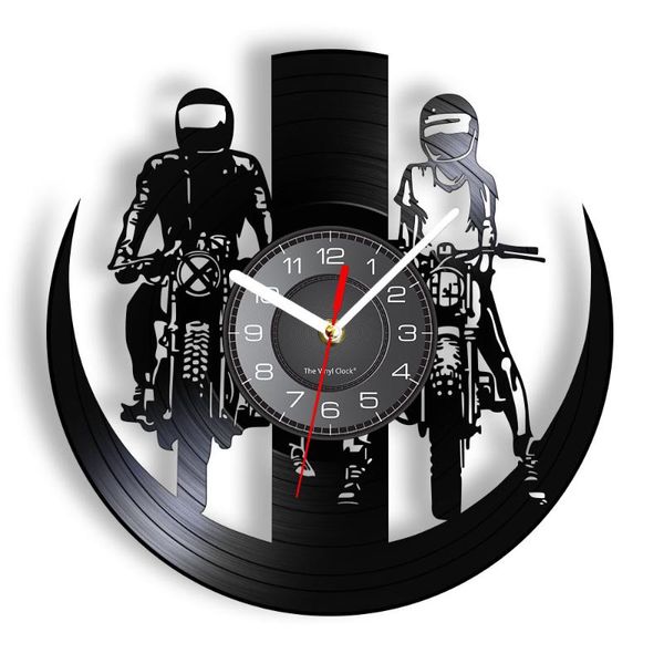 

wall clocks motorcycle rider racing clock record extreme motorcross sports artwork dirt bike professional mx riders watch