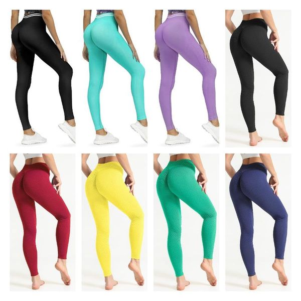 

yoga pants women leggings for fitness nylon high waist long hip push up tights gym tight running, Black;blue