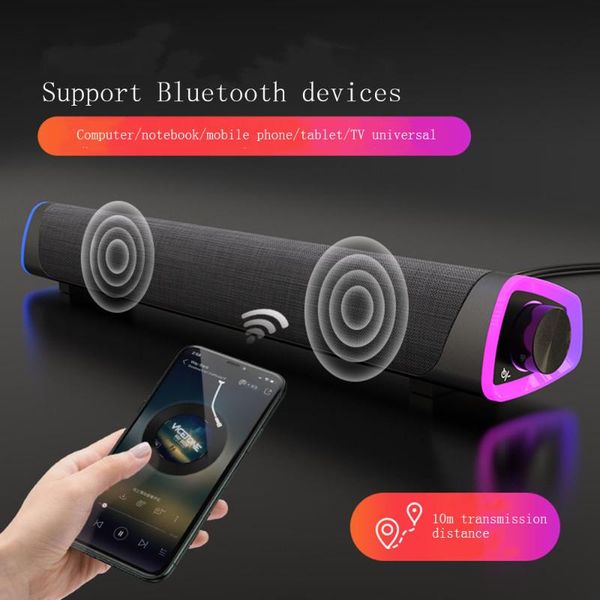 

home cinema wired audio sound bar household waterproof speaker subwoofer line portable speakers