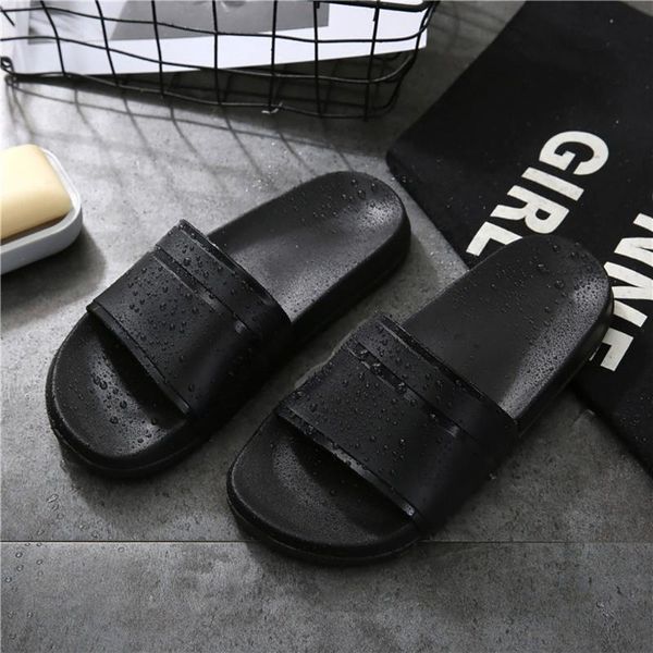 

slippers women's summer women shower pool sandal soft ultra lightweight bath sandals indoor casual shoes, Black