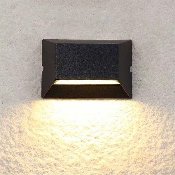 

waterproof outdoor wall lamps porch light black landscape sconce led lights villa hallway lighting