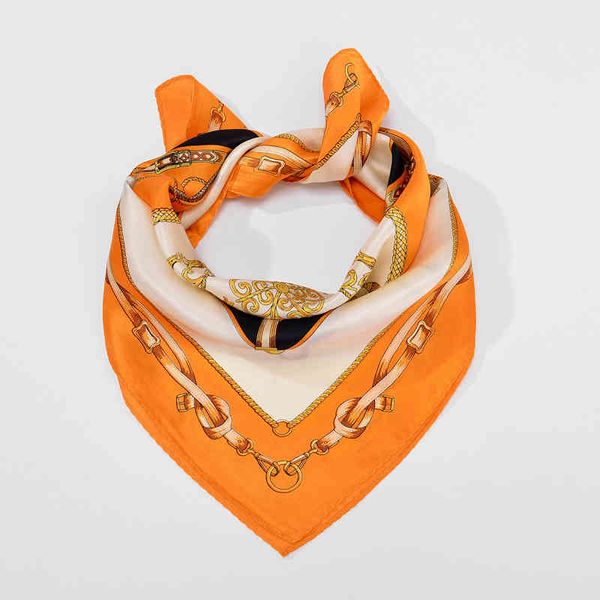 Индивидуальные печатные шелковые женщины шарф сумка простой весенний рисунок стиль шелковый шарф шелковый скарвар