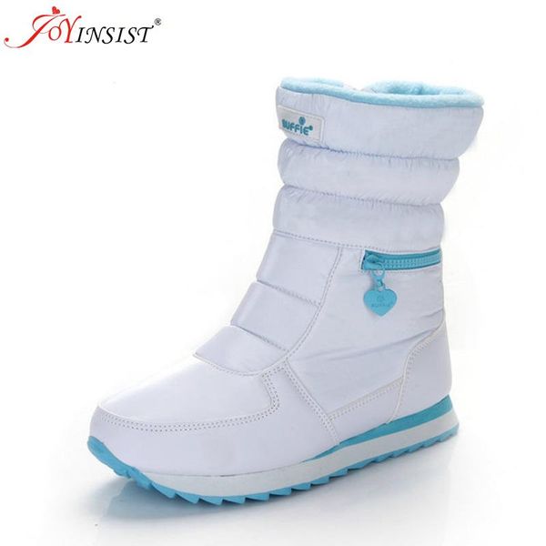 

thick waterproof flat slip-in-tube cotton-padded boots 2021 arrivals warm women snow, Black