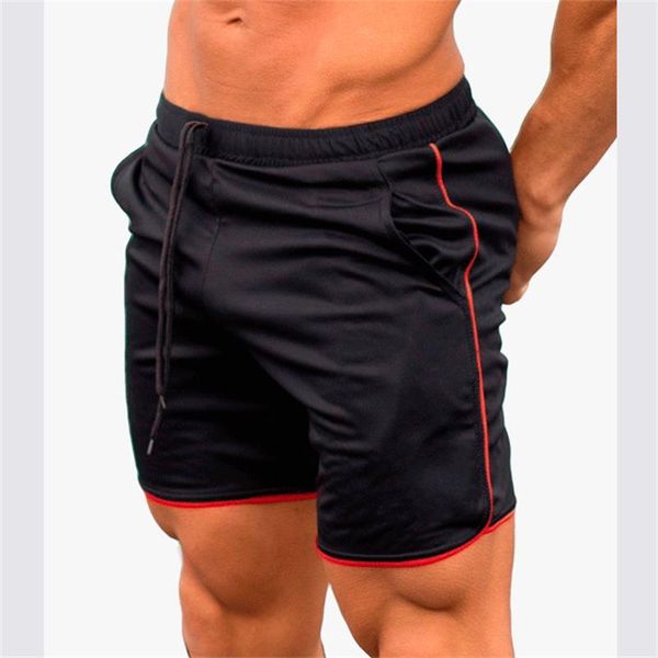 

men's shorts running fitness pants season slim training color edge black casual, White;black