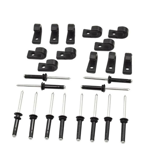 

-keep diving kayak accessories j-hook elastic rope buckle handle fixed rivet sleeve outdoor rafts/inflatable boats