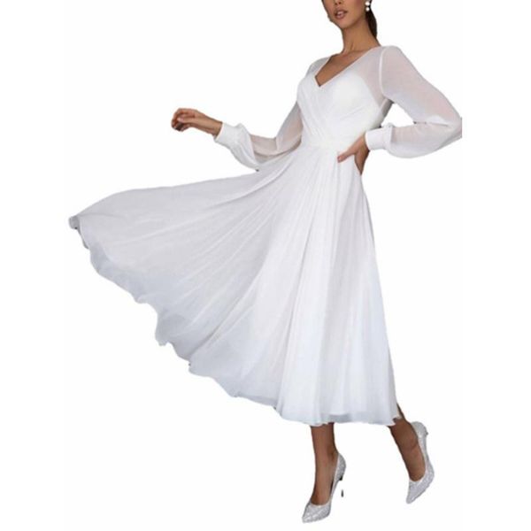 

casual dresses women's elegant vintage white pleated long dress summer mesh backless chiffon evening party maxi vestidos, Black;gray