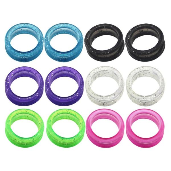 

dog grooming 12pcs scissor silicone finger rings hair ring pet colored scissors color