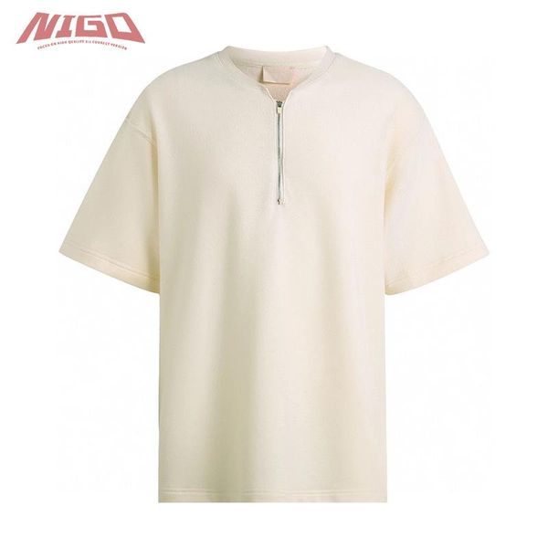 

men's t-shirts nigo f 19ss 6th cotton short sleeve tee code@f29, White;black