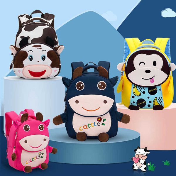

cartoon kindergarten schoolbag for 3-6 years old children