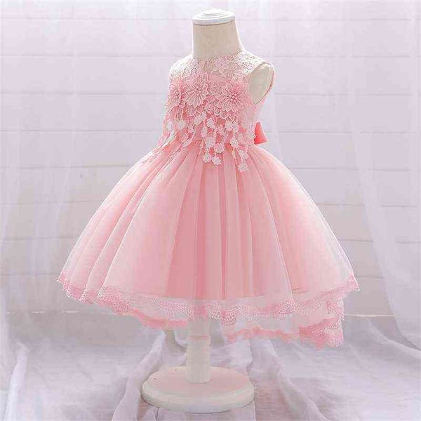 

newbornchristening princess toddler birthday party kids tutuchildren baptism baby girl clothessummer dresses vestidos1 year g1129, Red;yellow