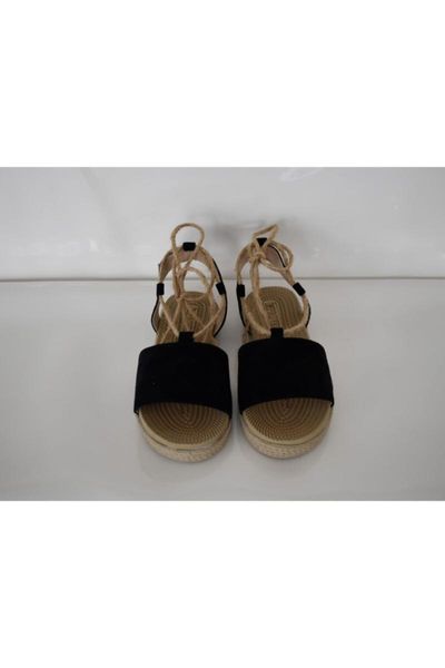 

sandals women's black suede