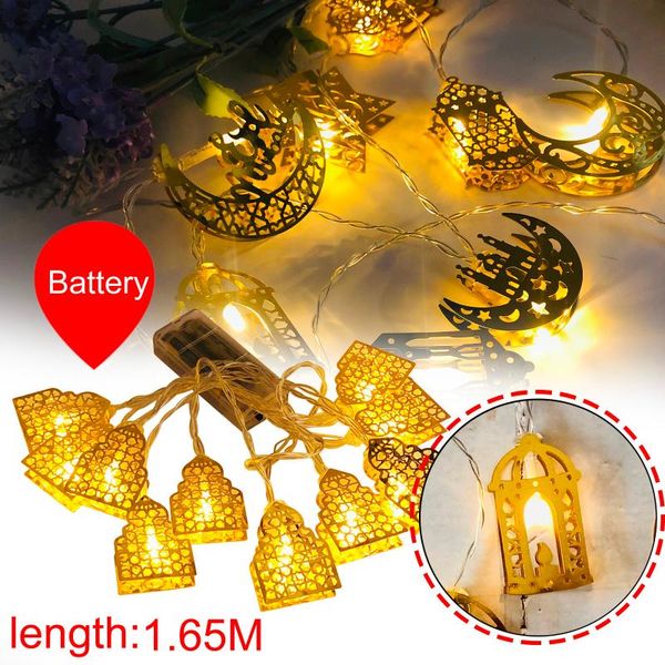 

strings moon star string lights garland ramadan decorations eid mubarak decorative for home room led curtain decor