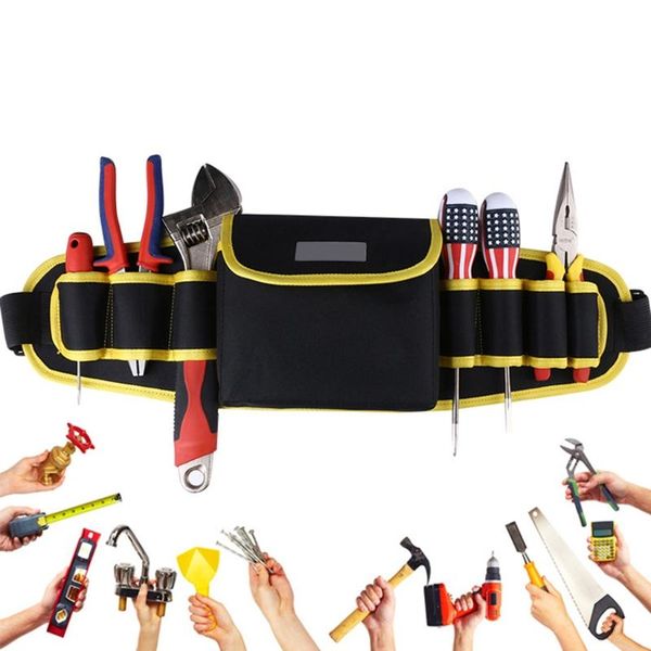 

electrician drill tool bag waist pocket pouch belt storage holder maintenance kit 270d bags
