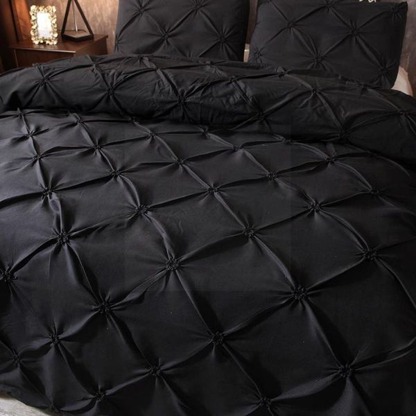 

bedding sets set printed geometric bed white black size european wholesale quilt king cover comforter  co q8y5