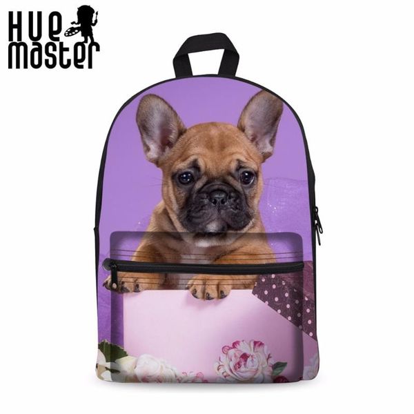 

backpack hue master canvas lapbackpacks daily school bags for college students pet dog prints rucksack female mochila rodinha rugzak