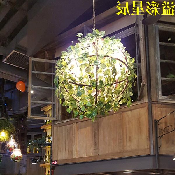 

pendant lamps modern personality plants light music bar pub plant cafe balcony decorative lamp luminaire