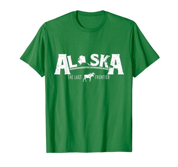 

Alaska State T-shirt The Last Frontier Alaska Home Shirt, Mainly pictures