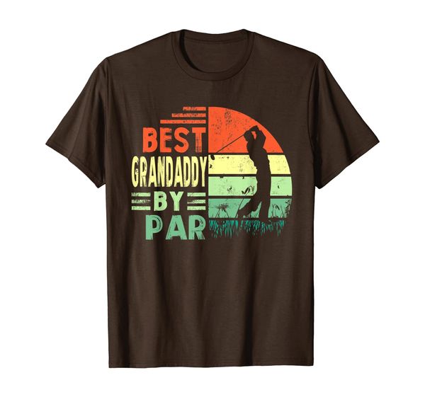 

mens grandaddy by par fathers day gift golf lover golfer shi, White;black