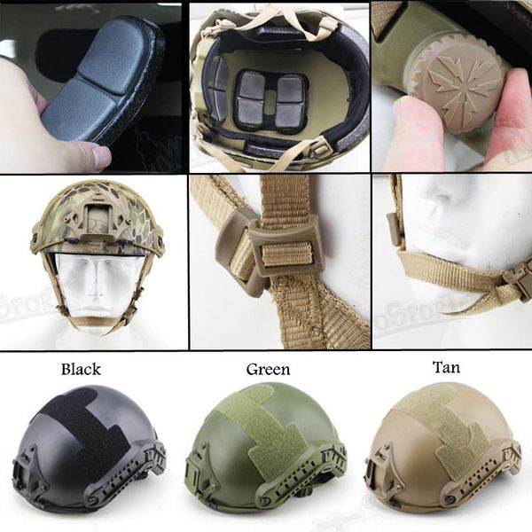 

cycling helmets tactical paintball helmet military protective army war game head protectooutdoor