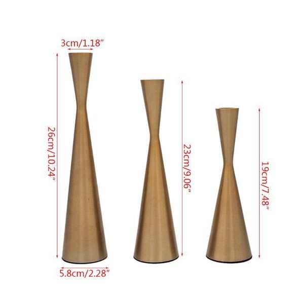 

candle holders brass finished tall candlesticks