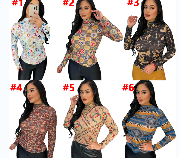 

6color brand desinger letters printing women's pullovers hoodies autumn long-sleeved t-shirt round neck loose blouses shirt sport, White