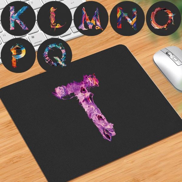 

mouse pads & wrist rests pad game gamer easy to clean anti-slip waterproof pu leather durable mouse-pad paint pattern mat