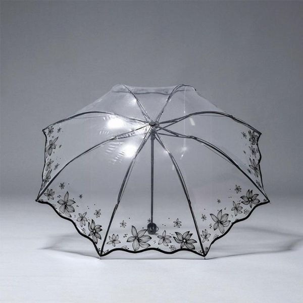 

umbrellas transparent automatic rain umbrella windproof auto black n2 travel women men parasol outdoor foldable folding business umbr z9w0