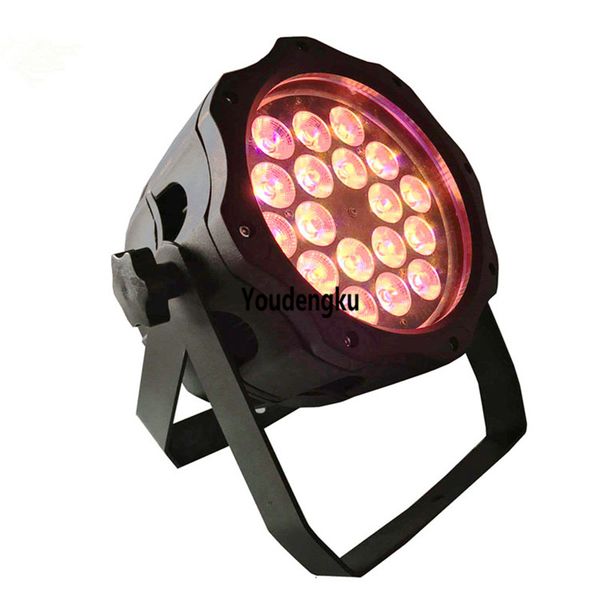 

2pcs 18*15w rgbwa 5in1 ip65 led par can waterproof 18x15w rgbwa par 64 can led outdoor party equipment light