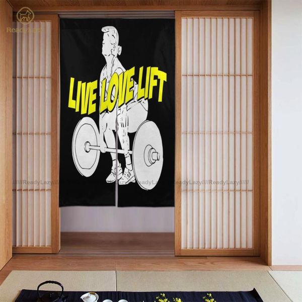 

lift weights curtains home separation door curtain double colored & drapes