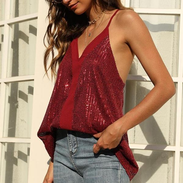 

women vest loose sleeveless v neck summer off-the-shoulder for outdoor femme casual camiseta plus size ropa mujer women's t-shirt, White