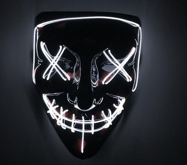 

party masks led mask v street dance music festival