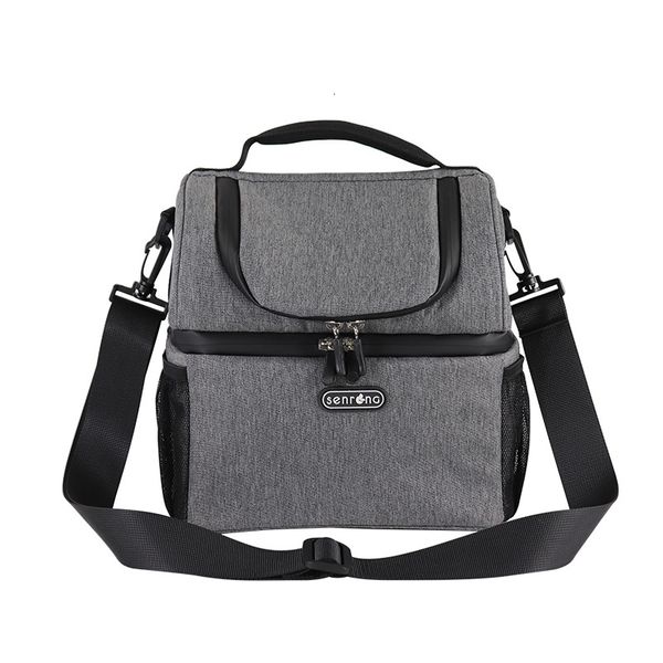 

oxford cloth ice heat preservation outdoor picnic oblique cross lunch box bag printing