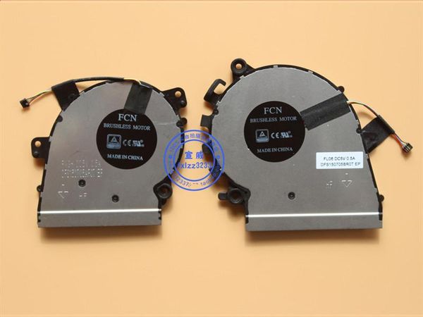 

lapcooling pads cpu gpu cooler fan for lenovo yoga 530-14ikb 530-14arr flex 6-14ikb dfs150705af0t fkgh dfs150705br0t fkjh radiator