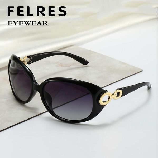 

sunglasses felres fashion luxury women polarized elegant oversize glasses uv400 driving travel ladies f122, White;black