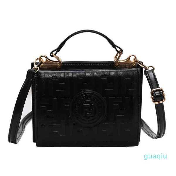 

fashion letter small square embossed bag trend one shoulder messenger bag