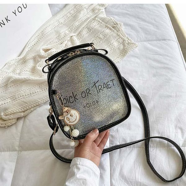 

arrival laser crossbody bag messenger shoulder pu jelly small tote candy colors bags