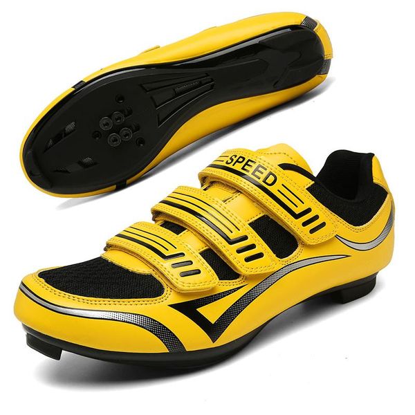 

cycling footwear road biking shoes men women bicycle sneakers outdoor mountain bike spd/spd-sl compatible peloton indoor, Black