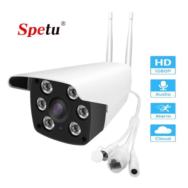 

cameras 1080p wifi ip camera outdoor waterproof wireless motion detetion night vision app alarm cloud storge