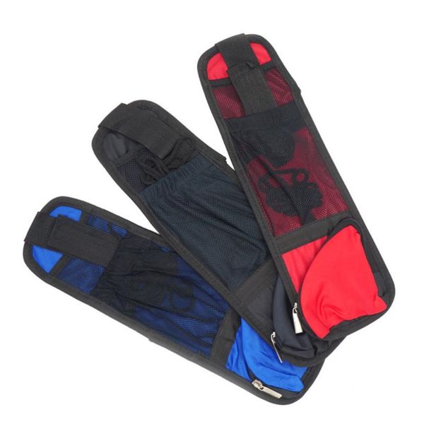 

car organizer 2pcs auto seat side storage hanging collector bag multi pocket waterproof fabric zipper pouch interior holder